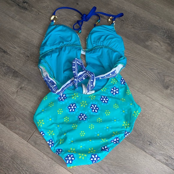 Trina Turk Seychelles Jungle one-piece Swimsuit - Picture 5 of 5